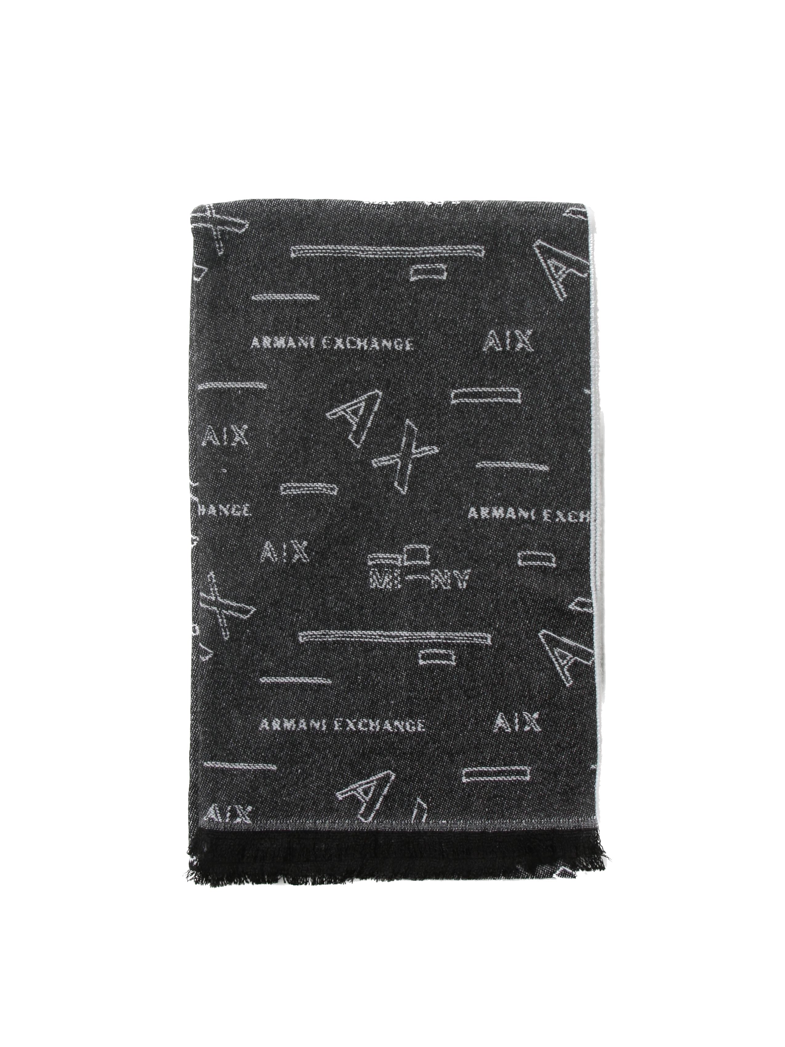 Sciarpa Uomo emporio armani 9543012F153-00020 Nero