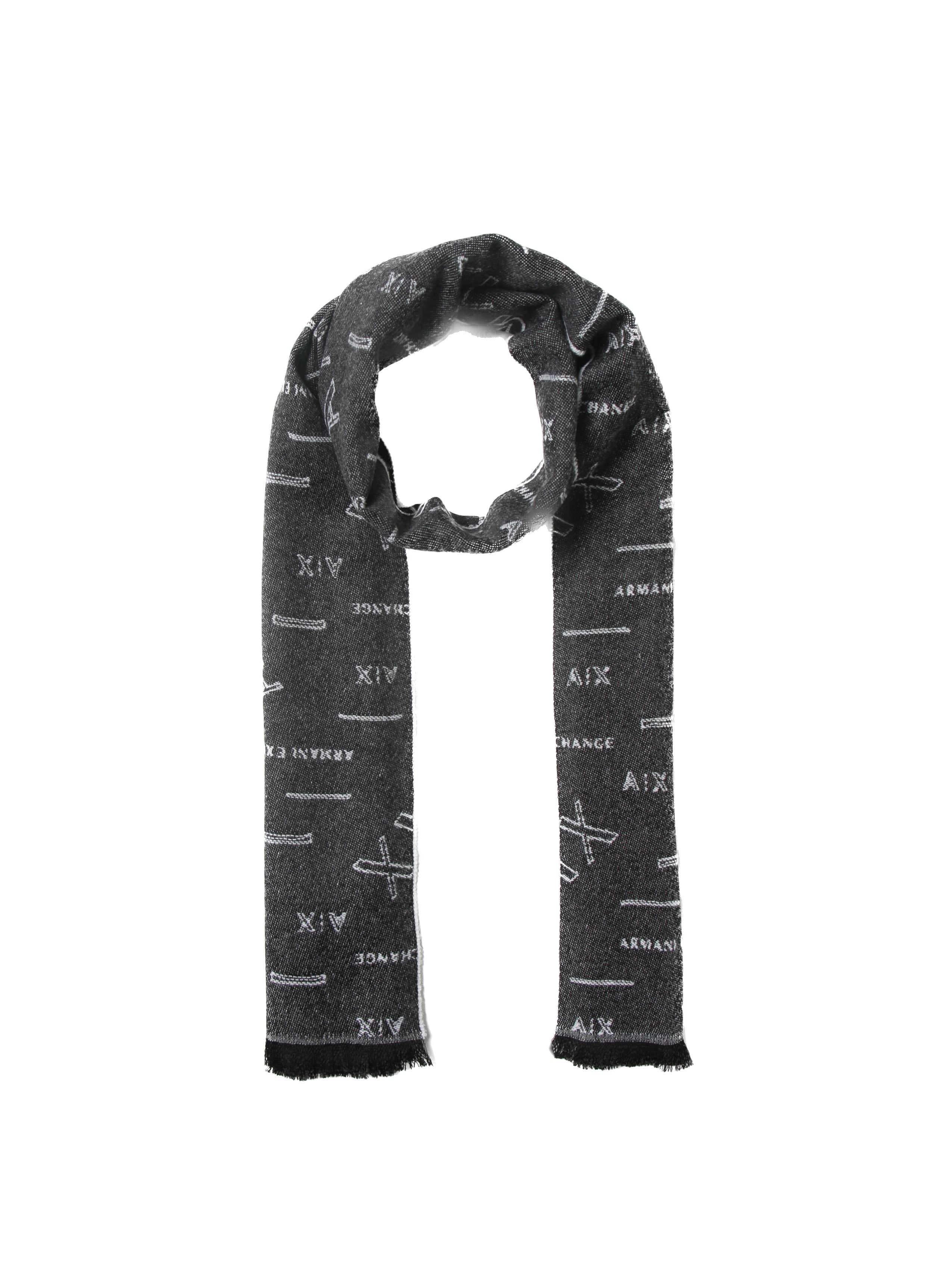 Sciarpa Uomo emporio armani 9543012F153-00020 Nero