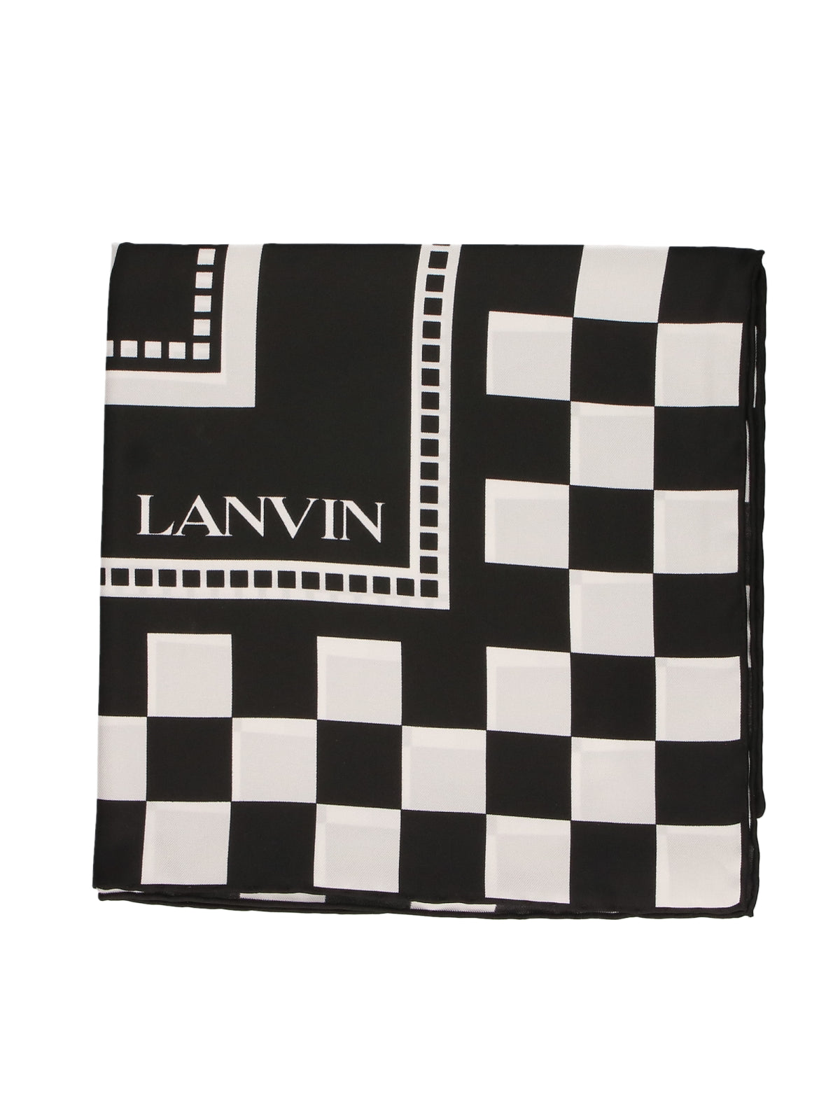 Sciarpa Donna Lanvin 6L9090SO697-BLACK Nero