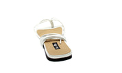 Sx-dx Sandalo Donna Bianco Yolanda