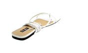 Sx-dx Sandalo Donna Bianco Yolanda