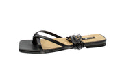 Sx-dx Sandalo Donna Nero Yolanda