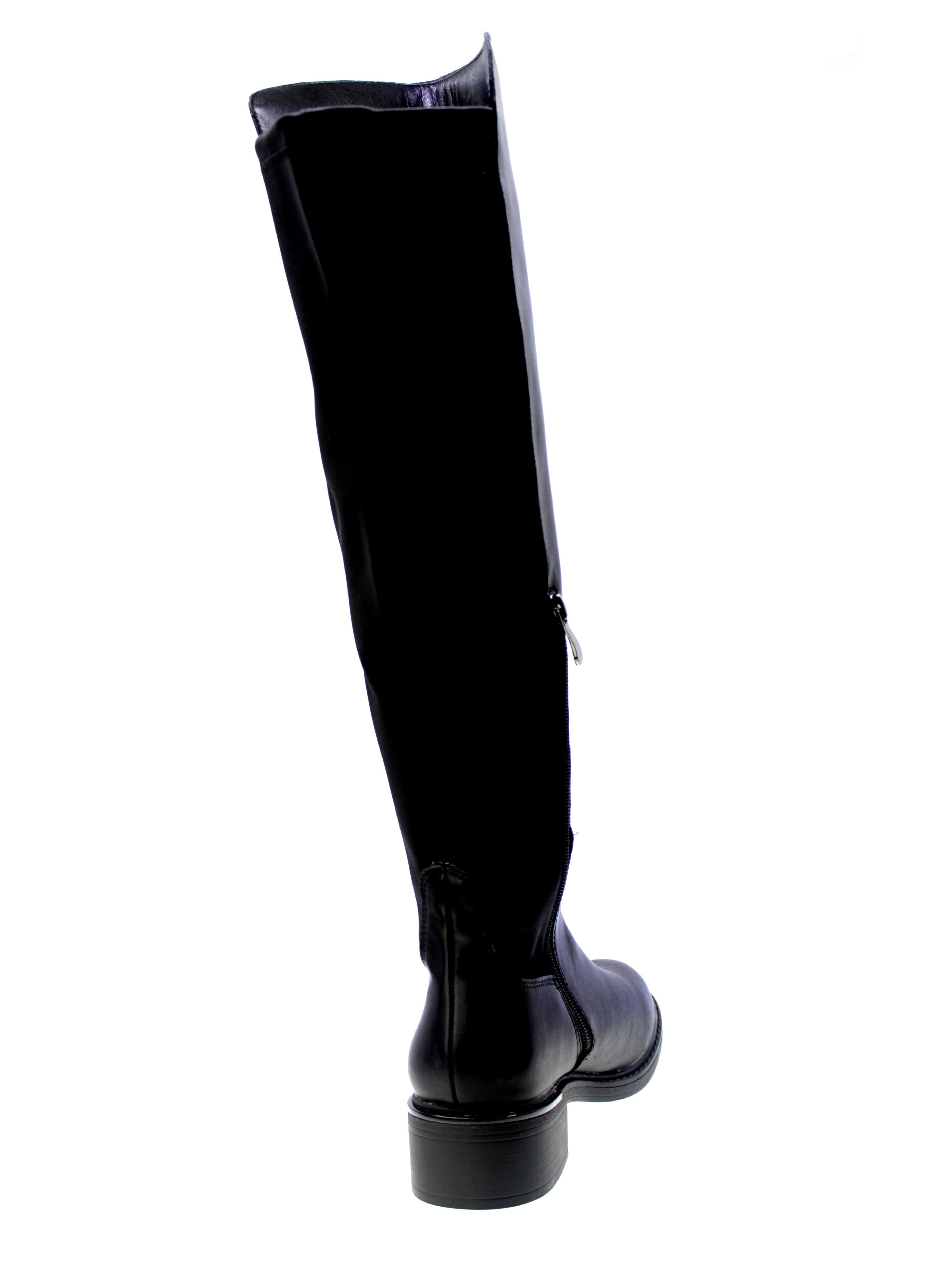Francesco milano Stivale Donna Nero B17-03a