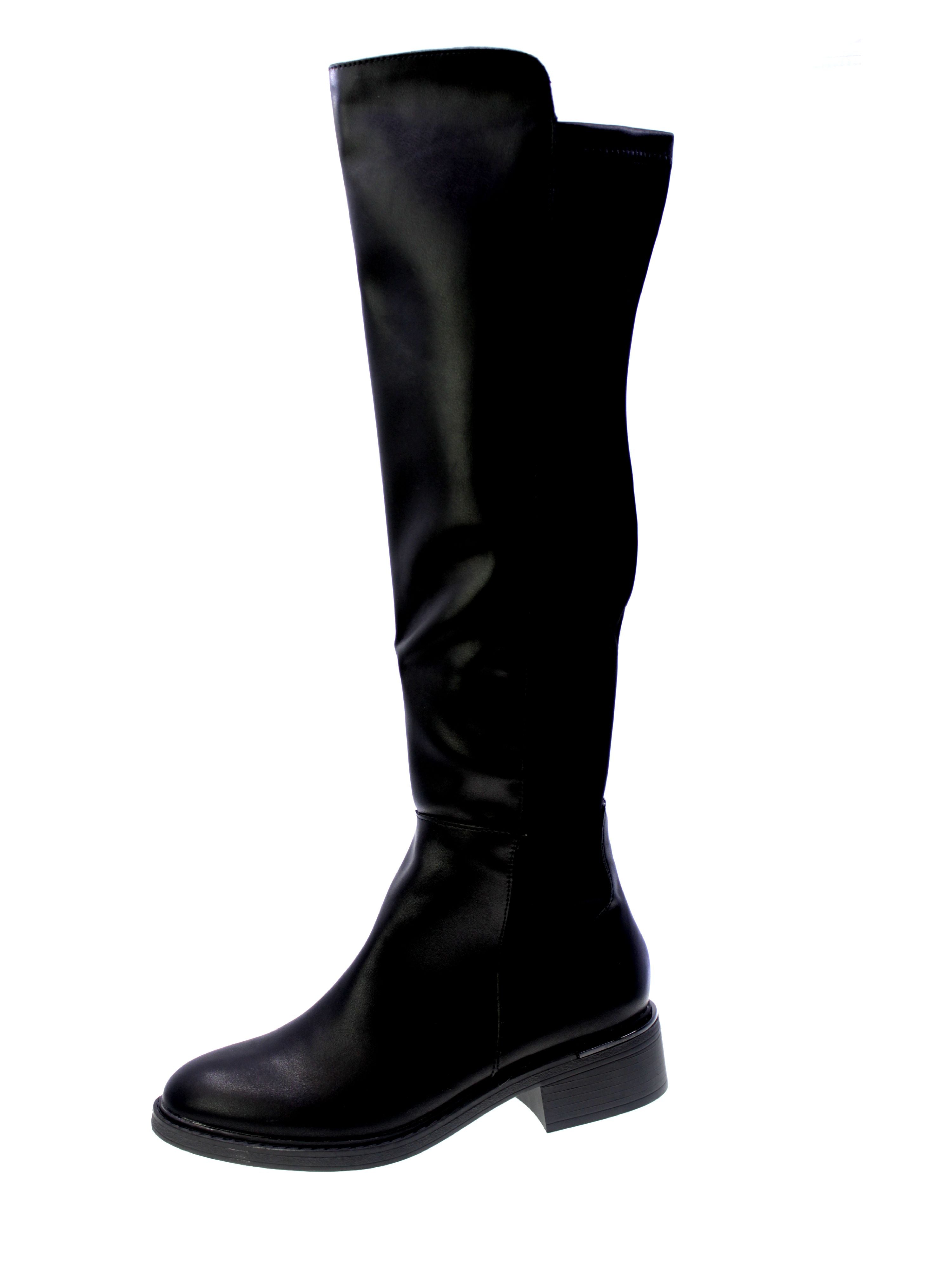 Francesco milano Stivale Donna Nero B17-03a