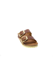 Birkenstock Sandalo Donna Marrone Arizona big buckle Cognac