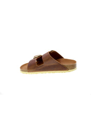 Birkenstock Sandalo Donna Marrone Arizona big buckle Cognac