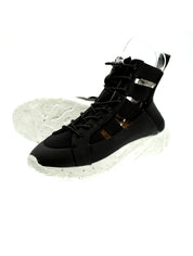 Fessura Sneakers Donna Nero Rock Open Roc008