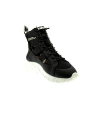 Fessura Sneakers Donna Nero Rock Open Roc008