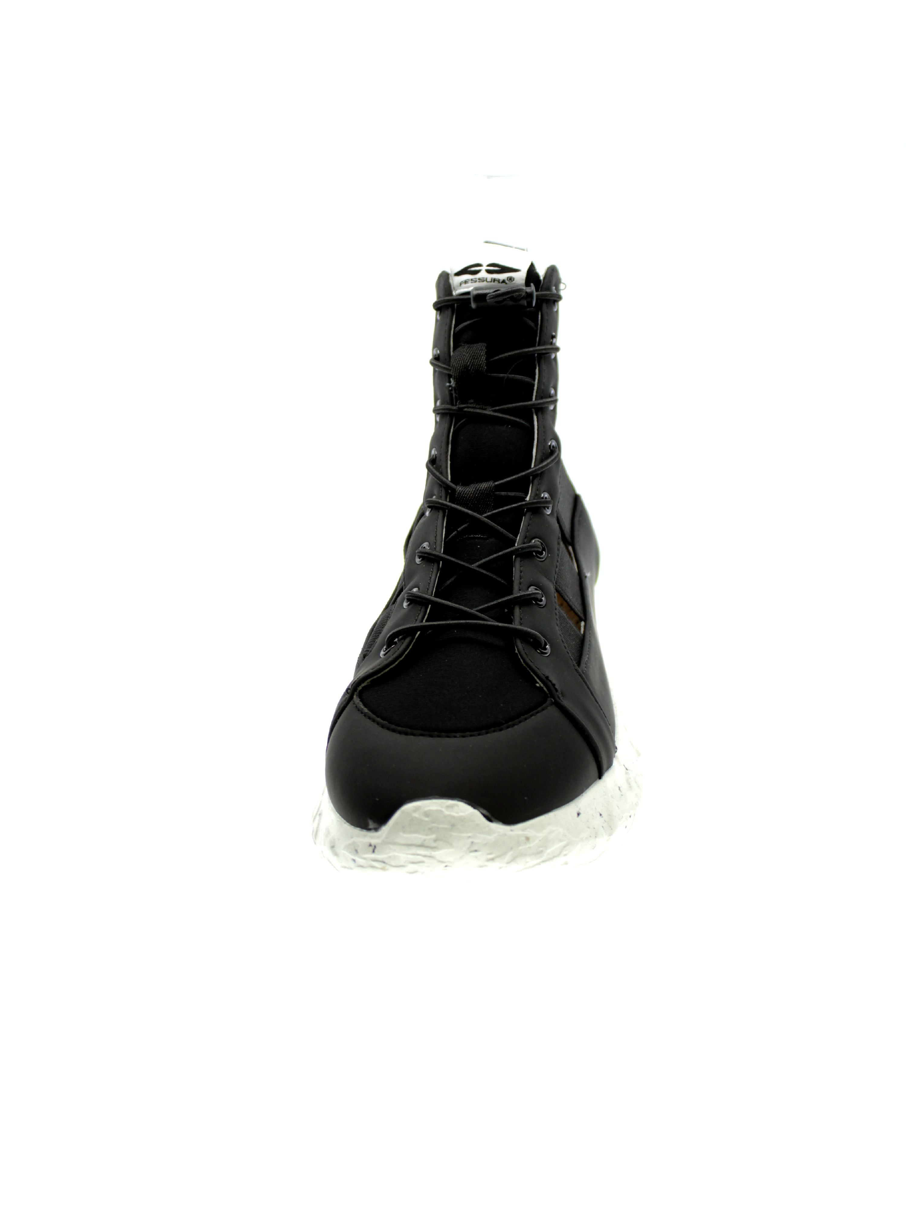 Fessura Sneakers Donna Nero Rock Open Roc008