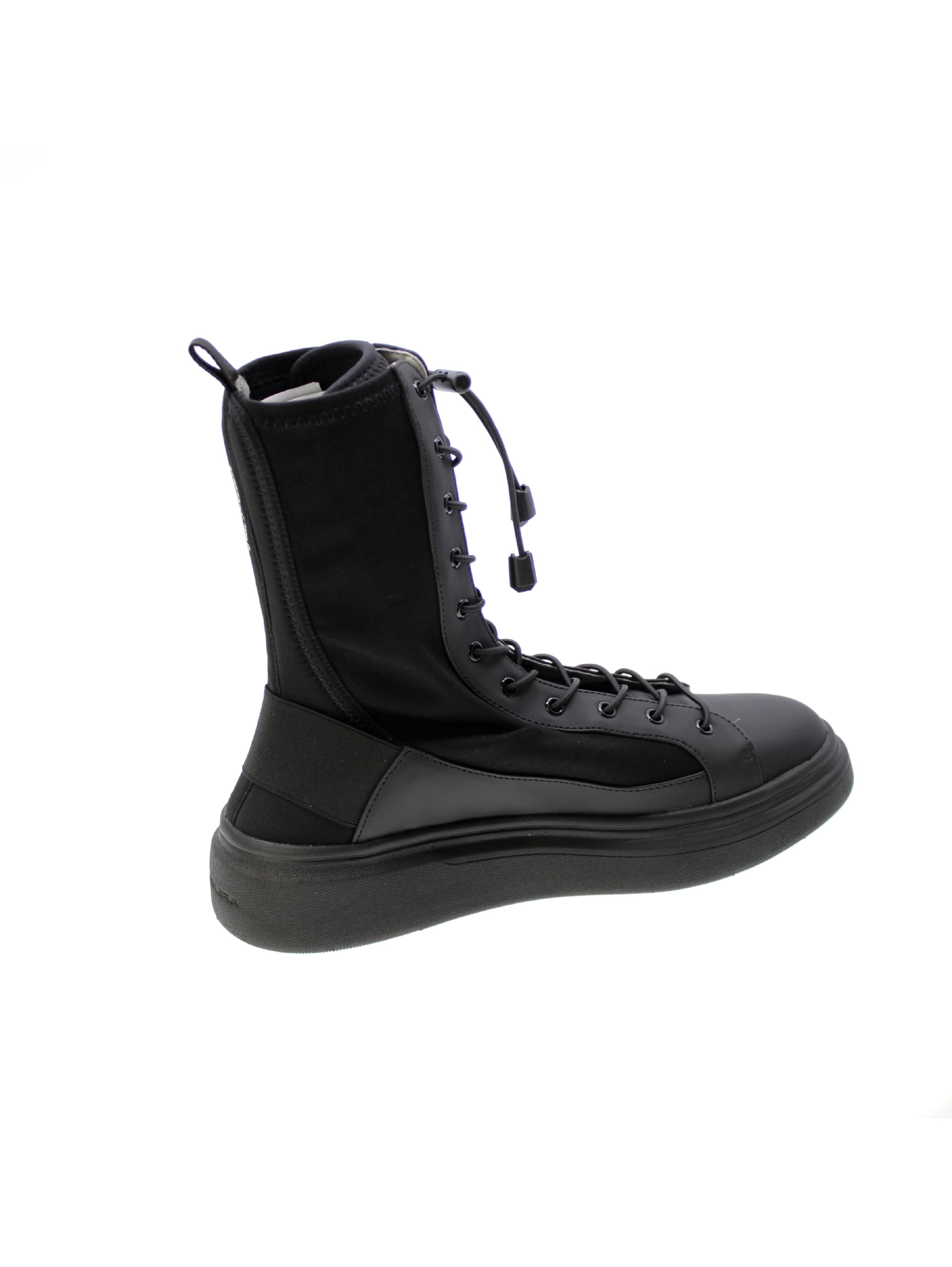 Fessura Stivaletto Donna Nero Edg047/edge army