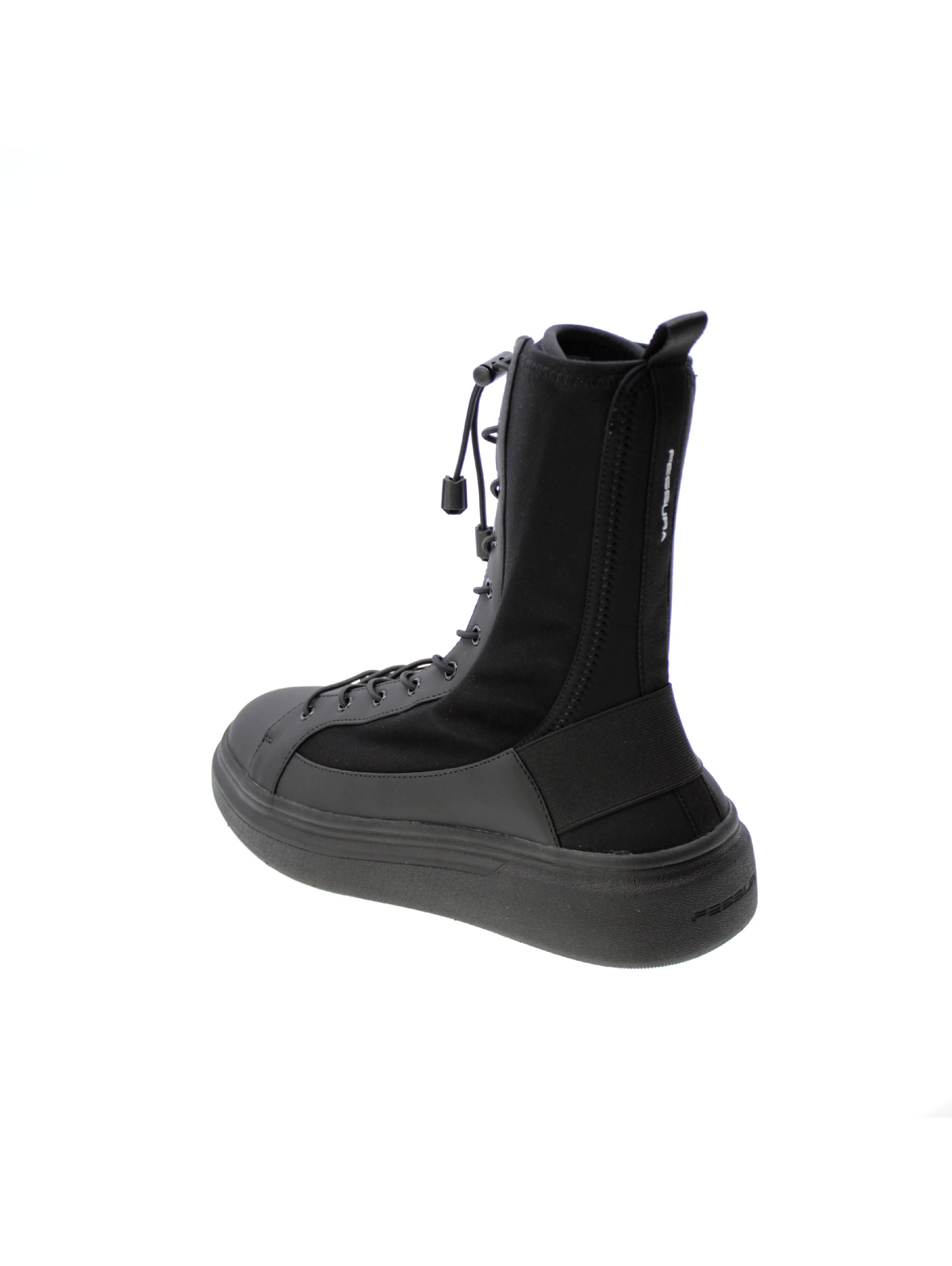 Fessura Stivaletto Donna Nero Edg047/edge army