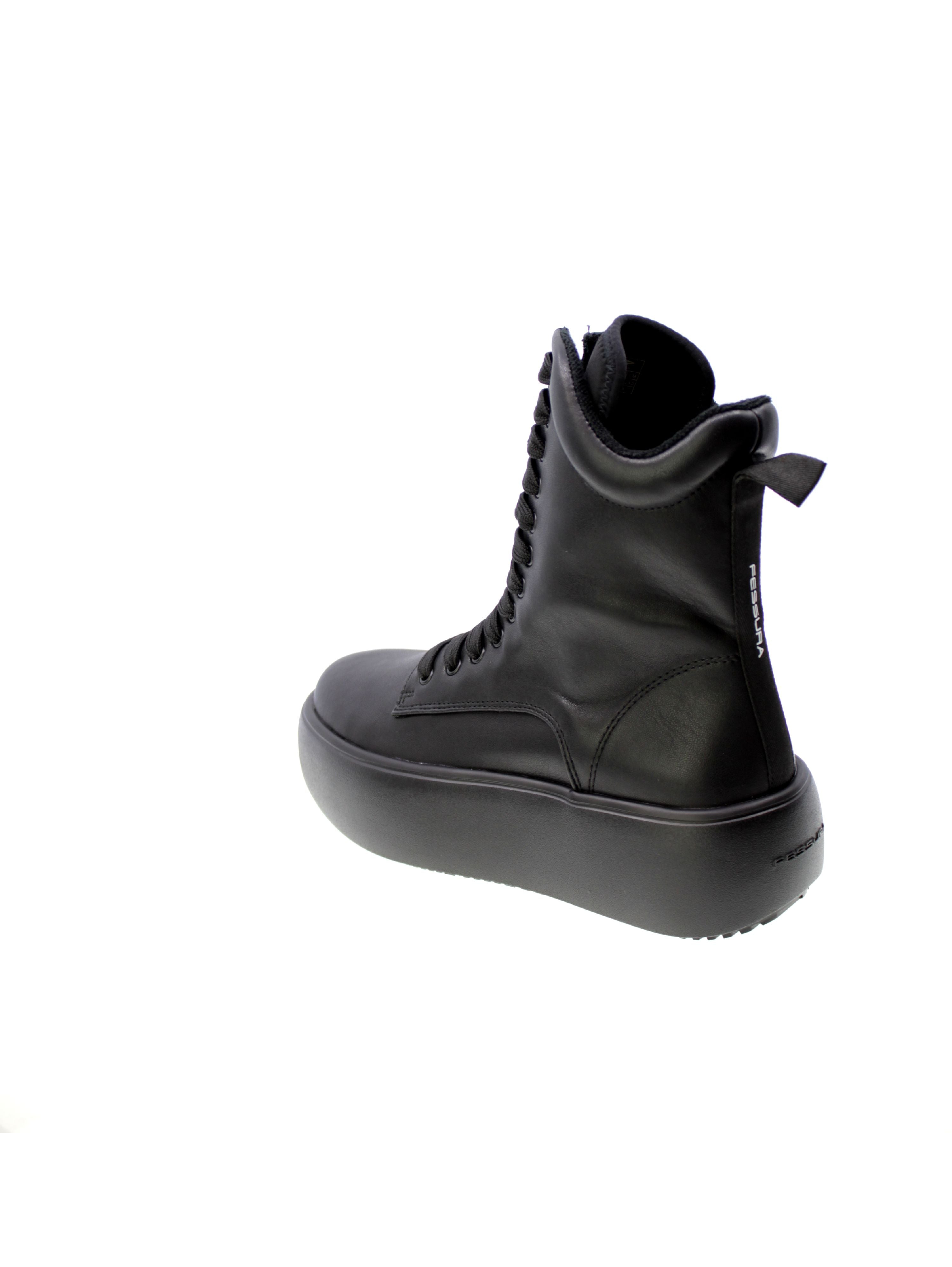 Fessura Anfibio Donna Nero Clo009/cloud army