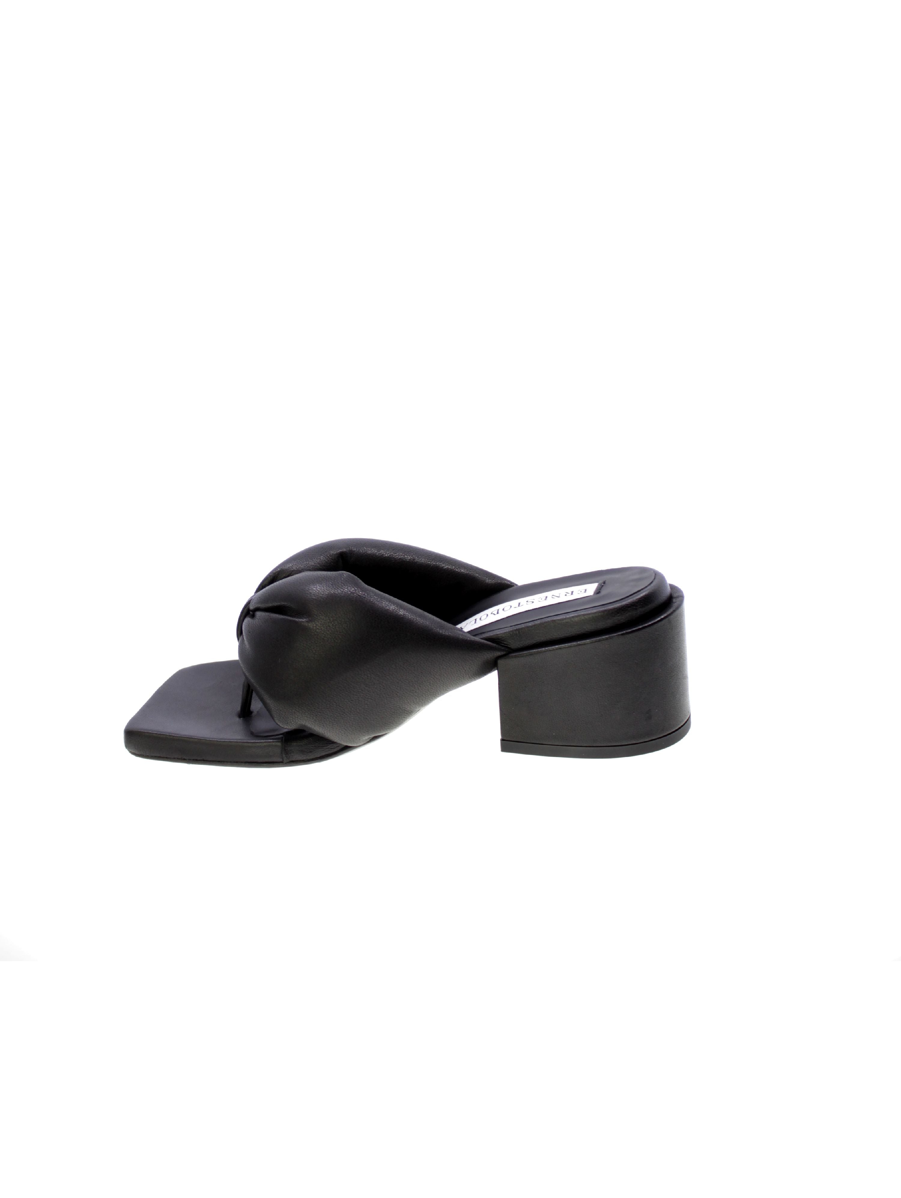 Ernesto dolani Mules Donna Nero Dmor01