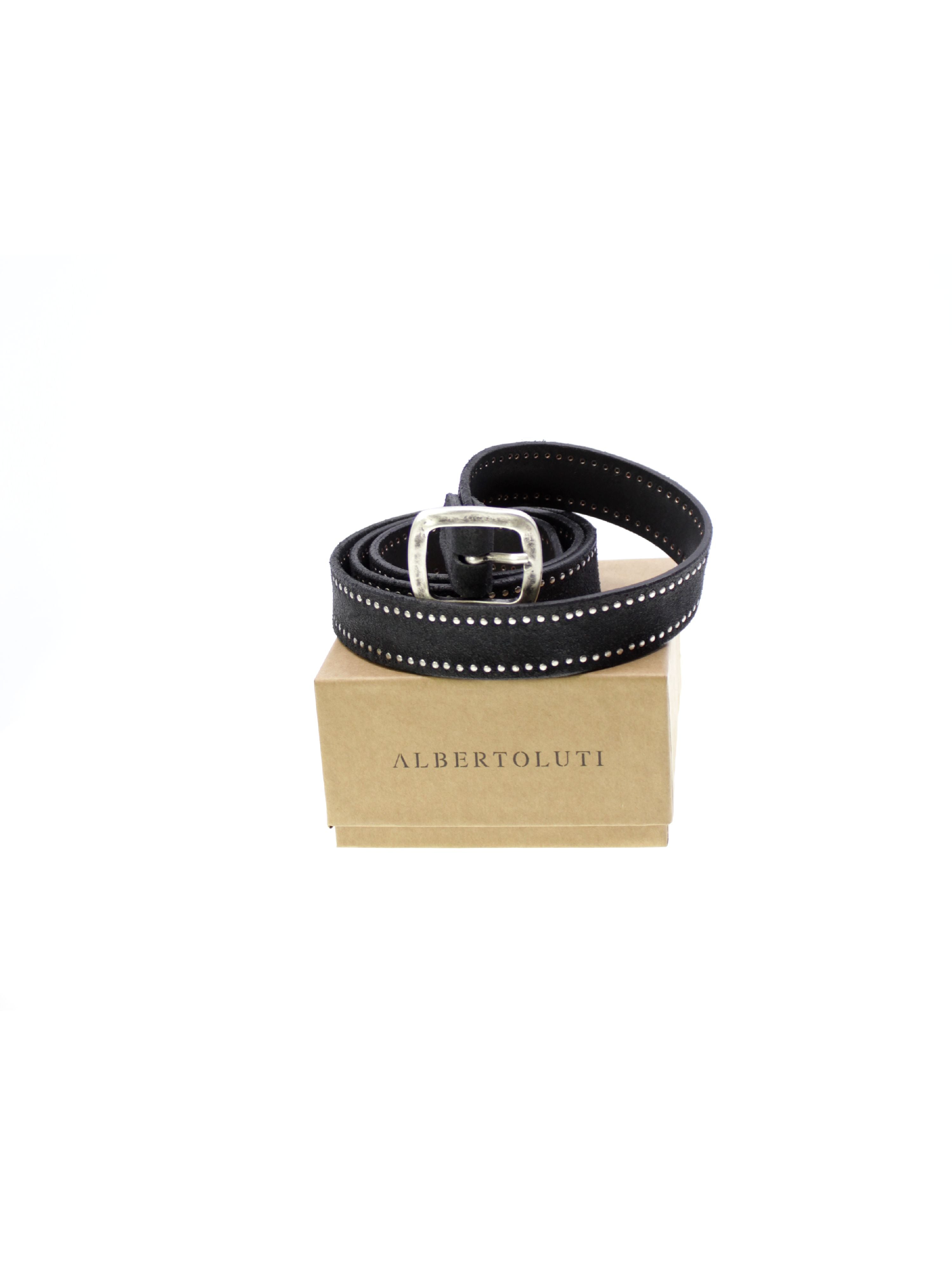Alberto luti Cintura Uomo Nero 720/30