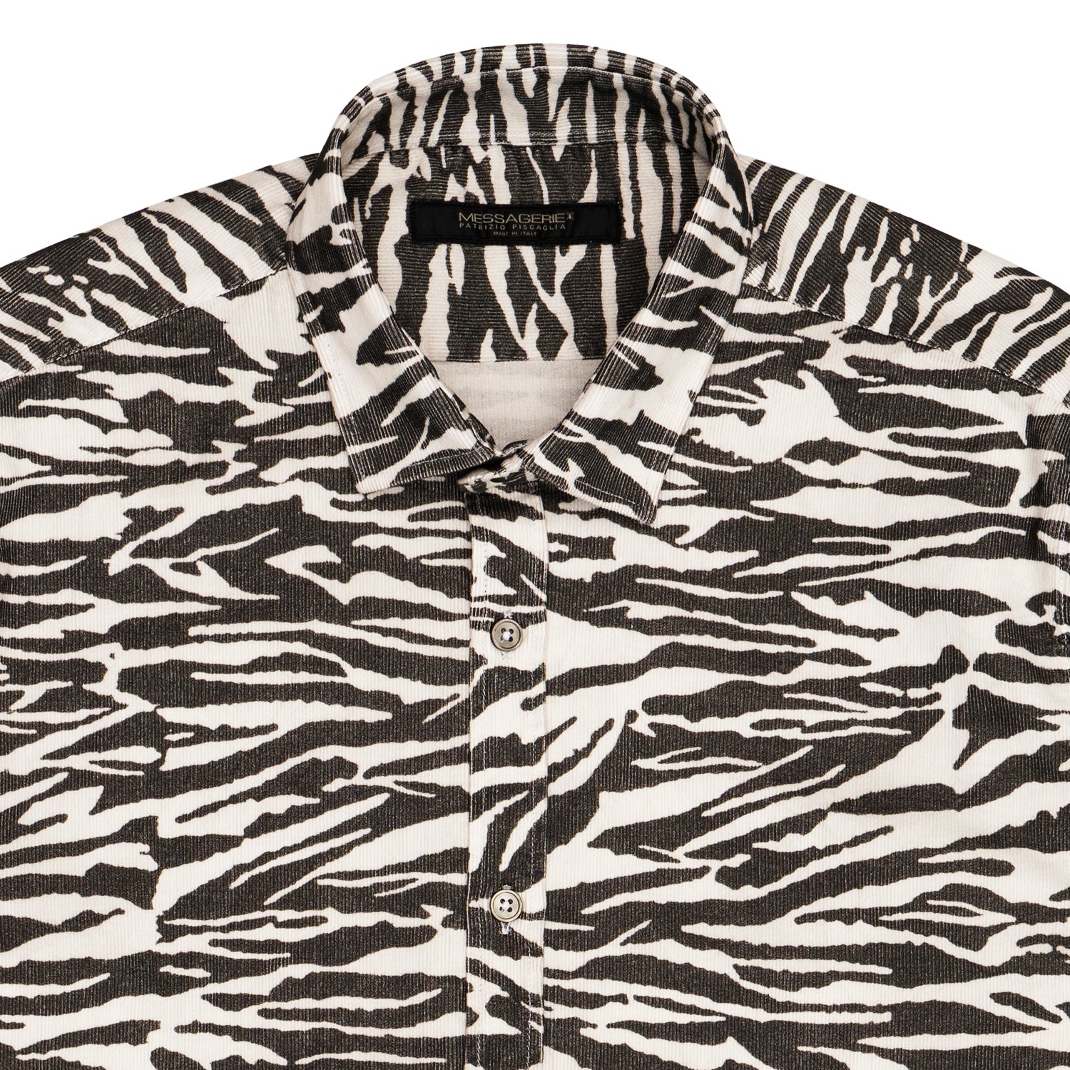 Camicia Uomo Messagerie Steno Bianco Lana