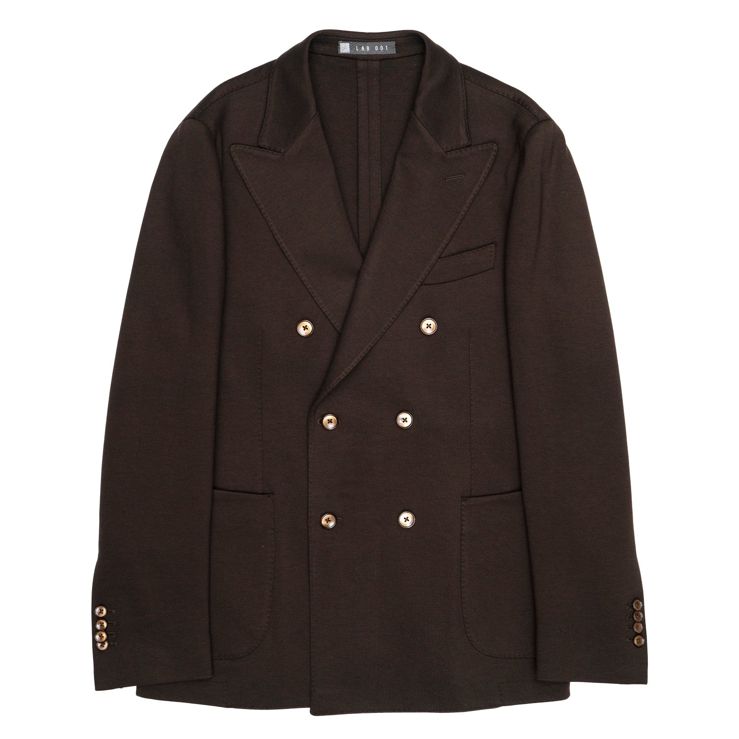 Giacca Uomo Lab001 Jersy Doppio Petto
