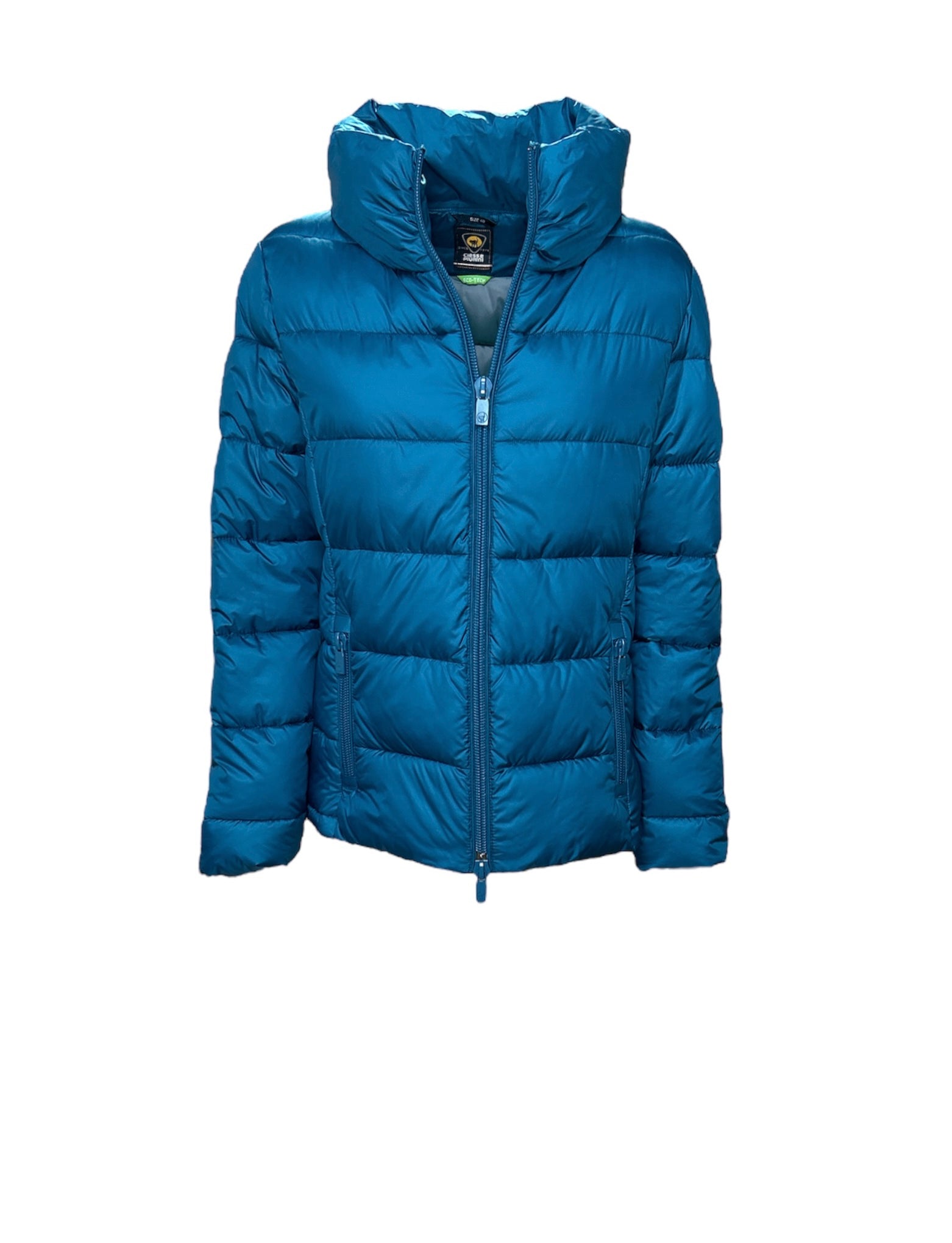 CGW613 FULL ZIP JACKET PIUMINO- CIESSE - celeste