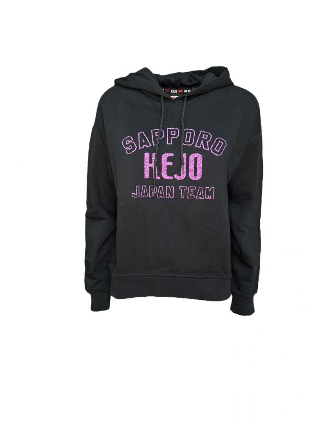 KS20-610W FELPA DONNA KEJO - black