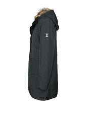 piumino Donna R69271 EVOLUTION FUR - NERO
