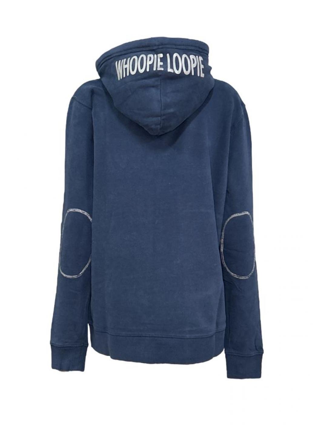 Felpa Uomo WM1604F - WHOOPIE LOOPIE - BLU