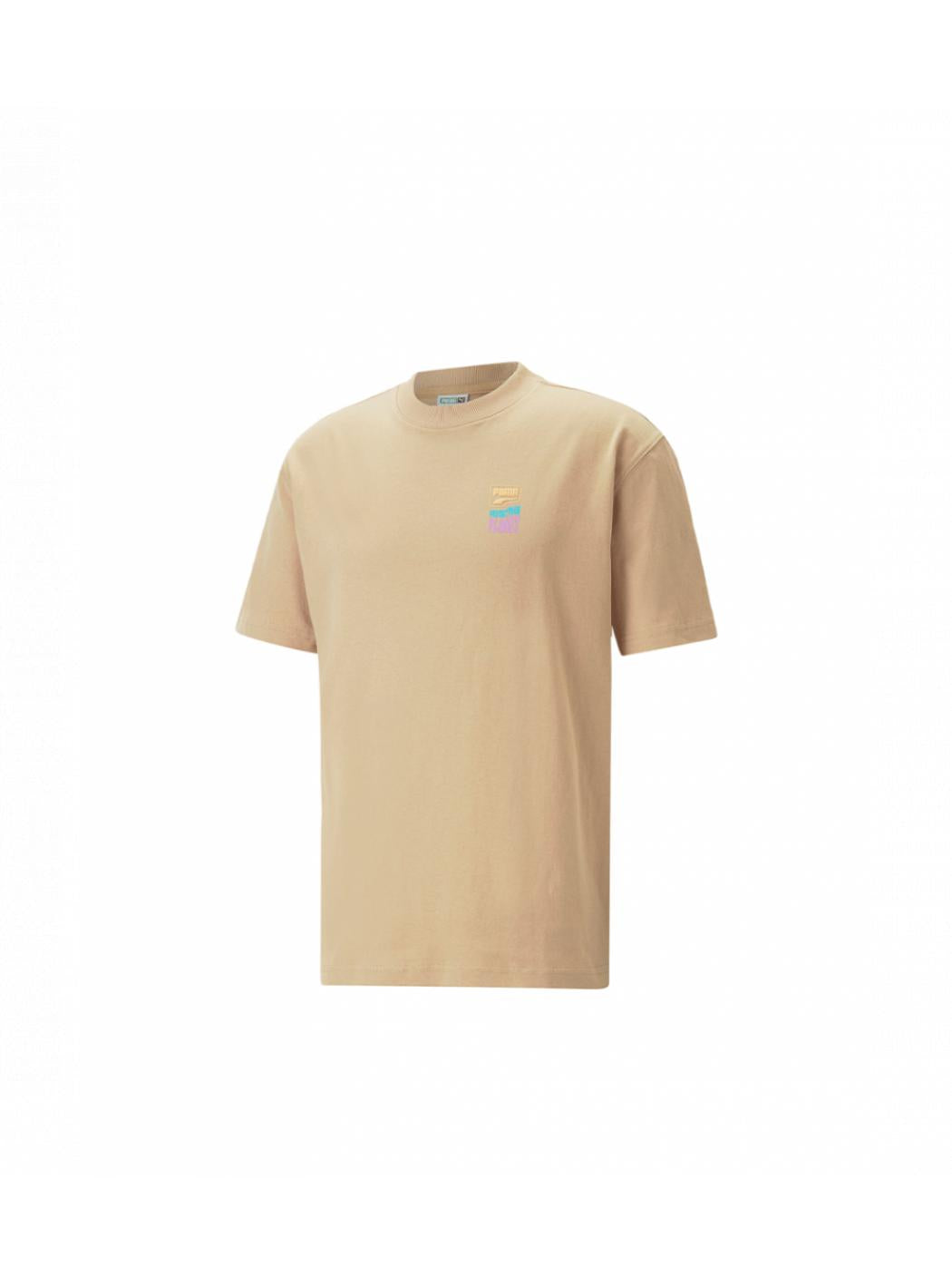 T-shirt Uomo puma 539181_downtown_graphic_tee_beige