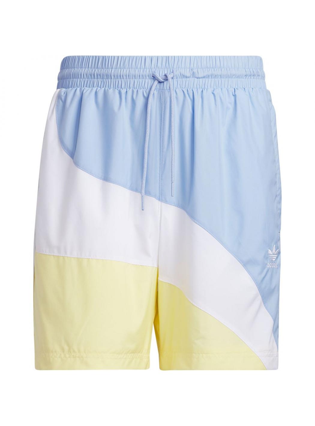 Costume Uomo adidas sportswear ic5551_swirl_woven_celeste
