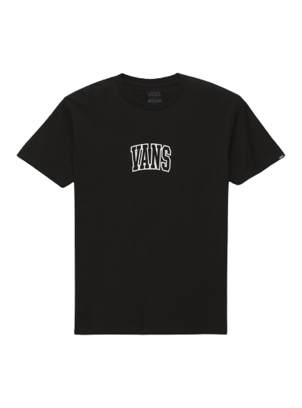 T-shirt Uomo vans vn00003_academy_crest_nero