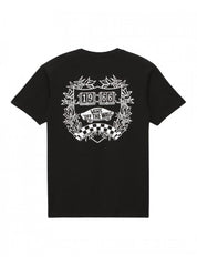 T-shirt Uomo vans vn00003_academy_crest_nero