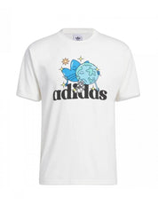 T-shirt Uomo adidas originals ic5564_friends_tee_avorio