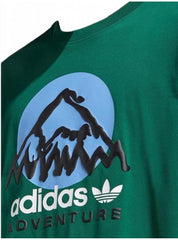 T-shirt Uomo adidas originals ic2360adv_mountain_tee_verde