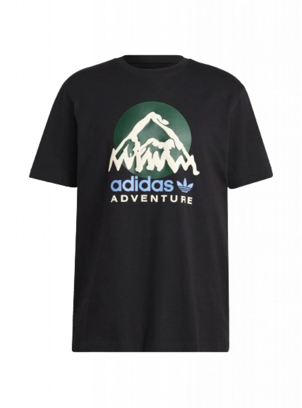 T-shirt Uomo adidas originals ic2361_adv_mountain_tee_nero