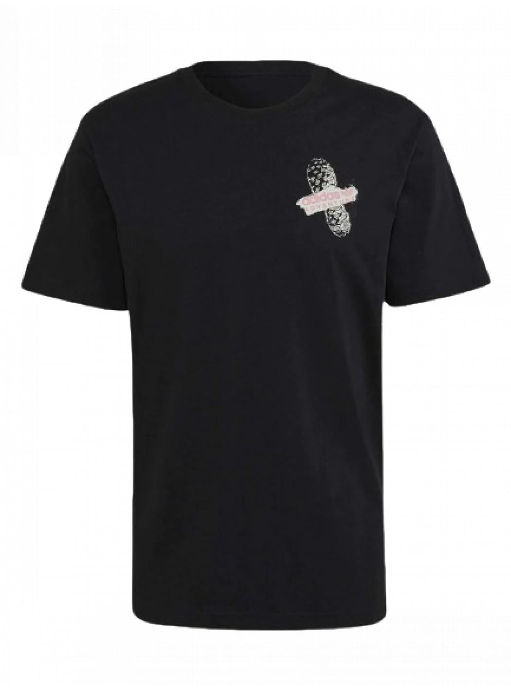 T-shirt Uomo adidas originals hk4992_adv_trail_tee_nero