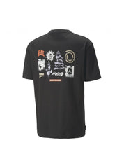 T-shirt Uomo puma 539181_downtown_graphic_tee_nero