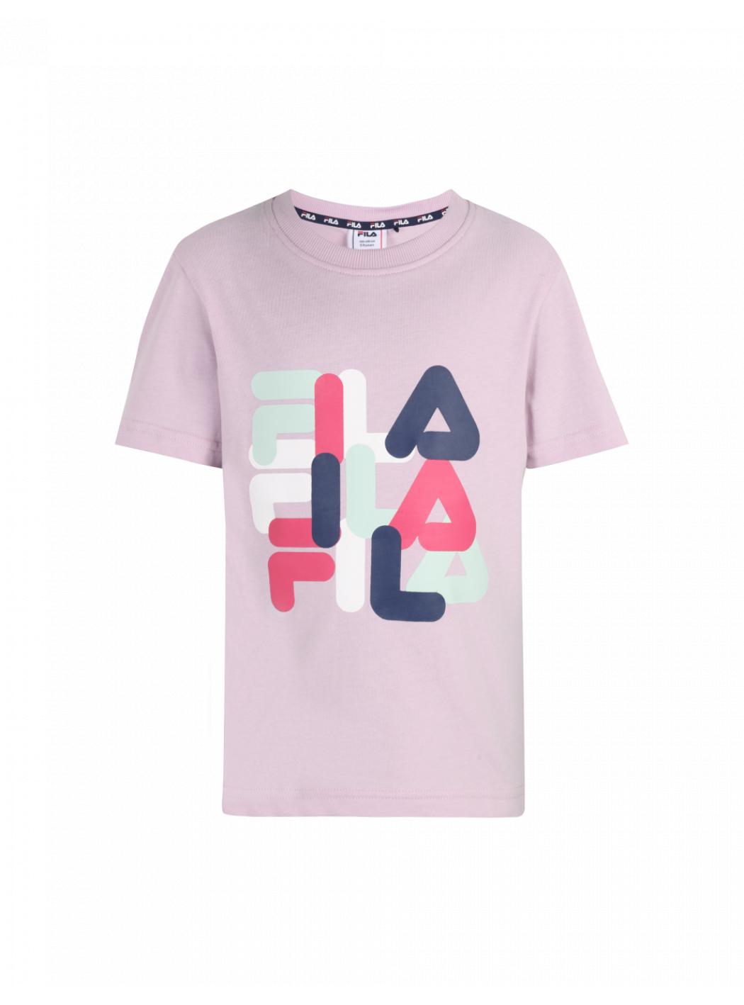 Bambina fila FAK0129_GRAPHIC_TEE_KIDS_VIOLA