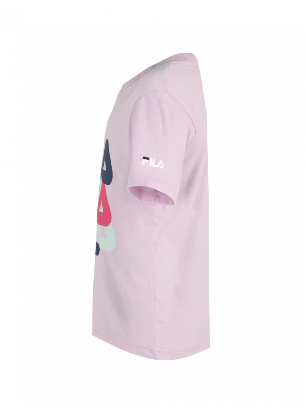 Bambina fila FAK0129_GRAPHIC_TEE_KIDS_VIOLA