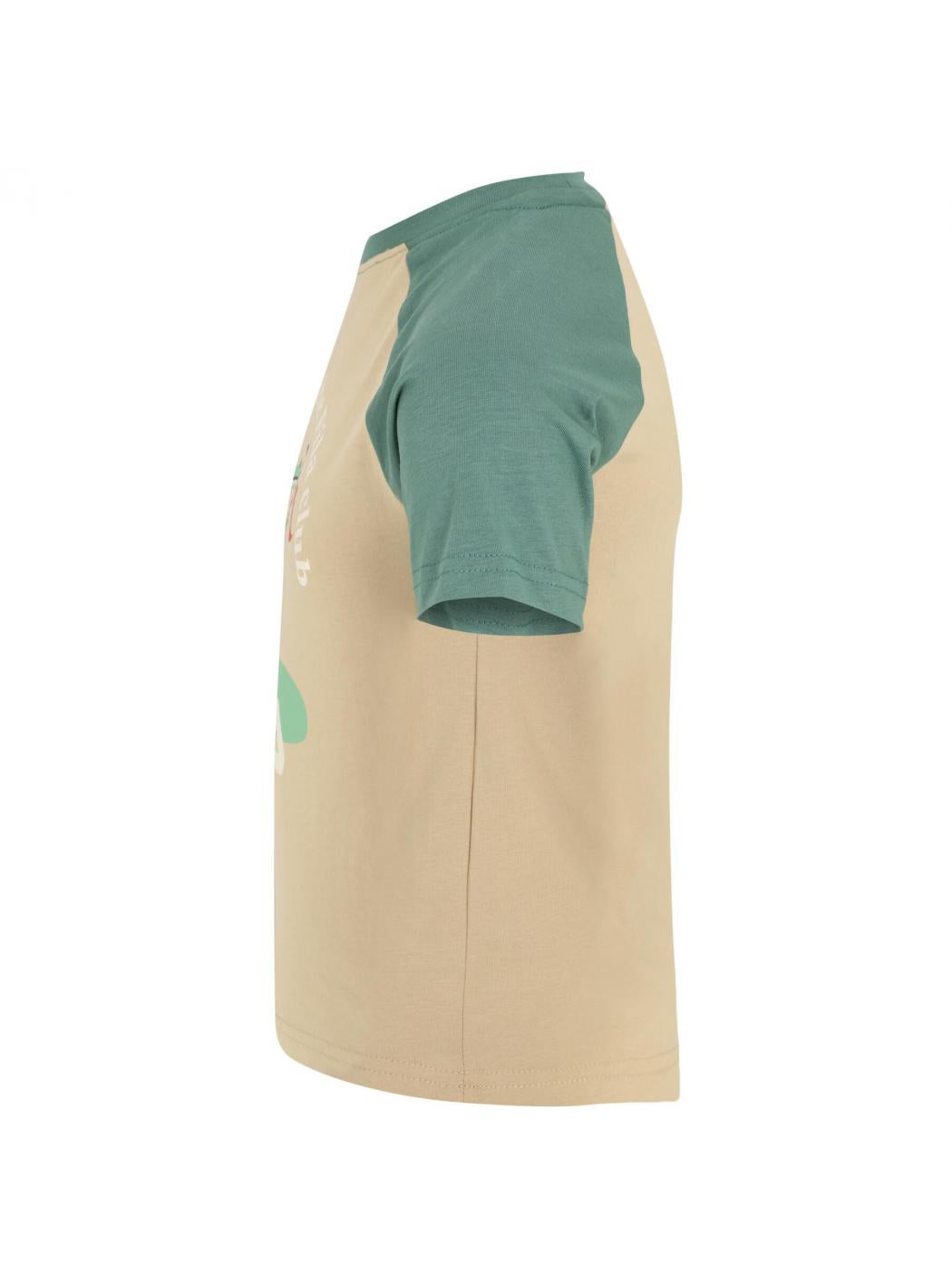 Bambino fila FAK0177_T-SHIRT_KIDS_BEIGE