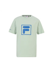Bambino fila FAT0232_T-SHIRT_TEENS_VERDE
