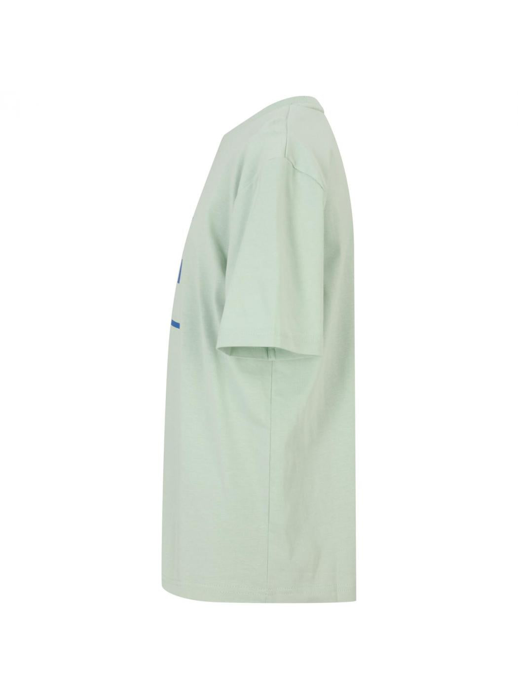 Bambino fila FAT0232_T-SHIRT_TEENS_VERDE