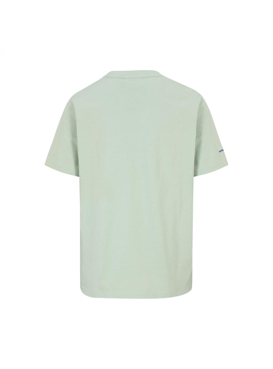 Bambino fila FAT0232_T-SHIRT_TEENS_VERDE