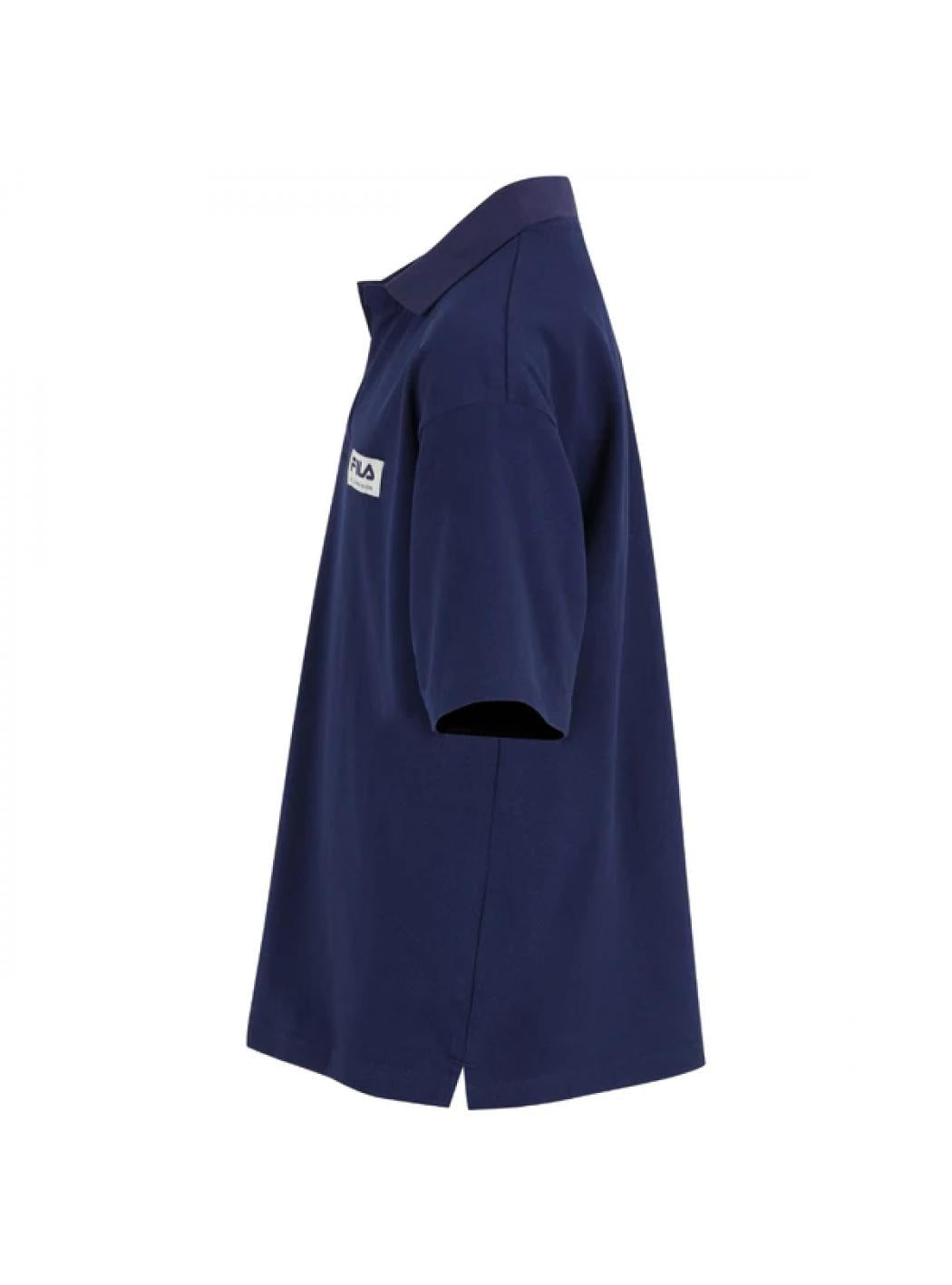 Bambino unisex fila FAT0261_POLO_PIQUE_TEENS_BLU