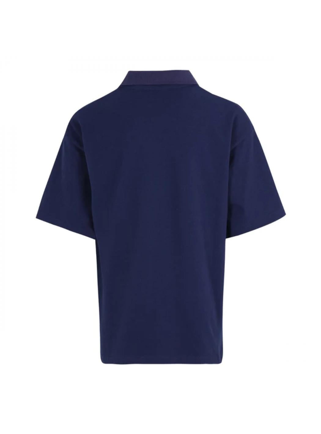Bambino unisex fila FAT0261_POLO_PIQUE_TEENS_BLU