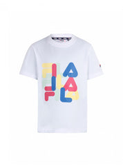 T-shirt Bambina fila fak0129_t-shirt_kids_bianco