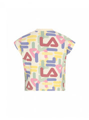T-shirt Bambina fila fak0193_t-shirt_kids_logata