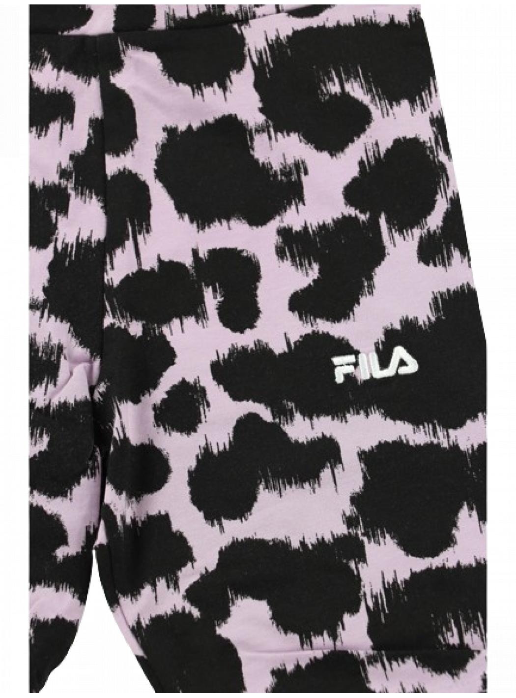 Leggings Bambina fila fat0224_short_leggings_nero