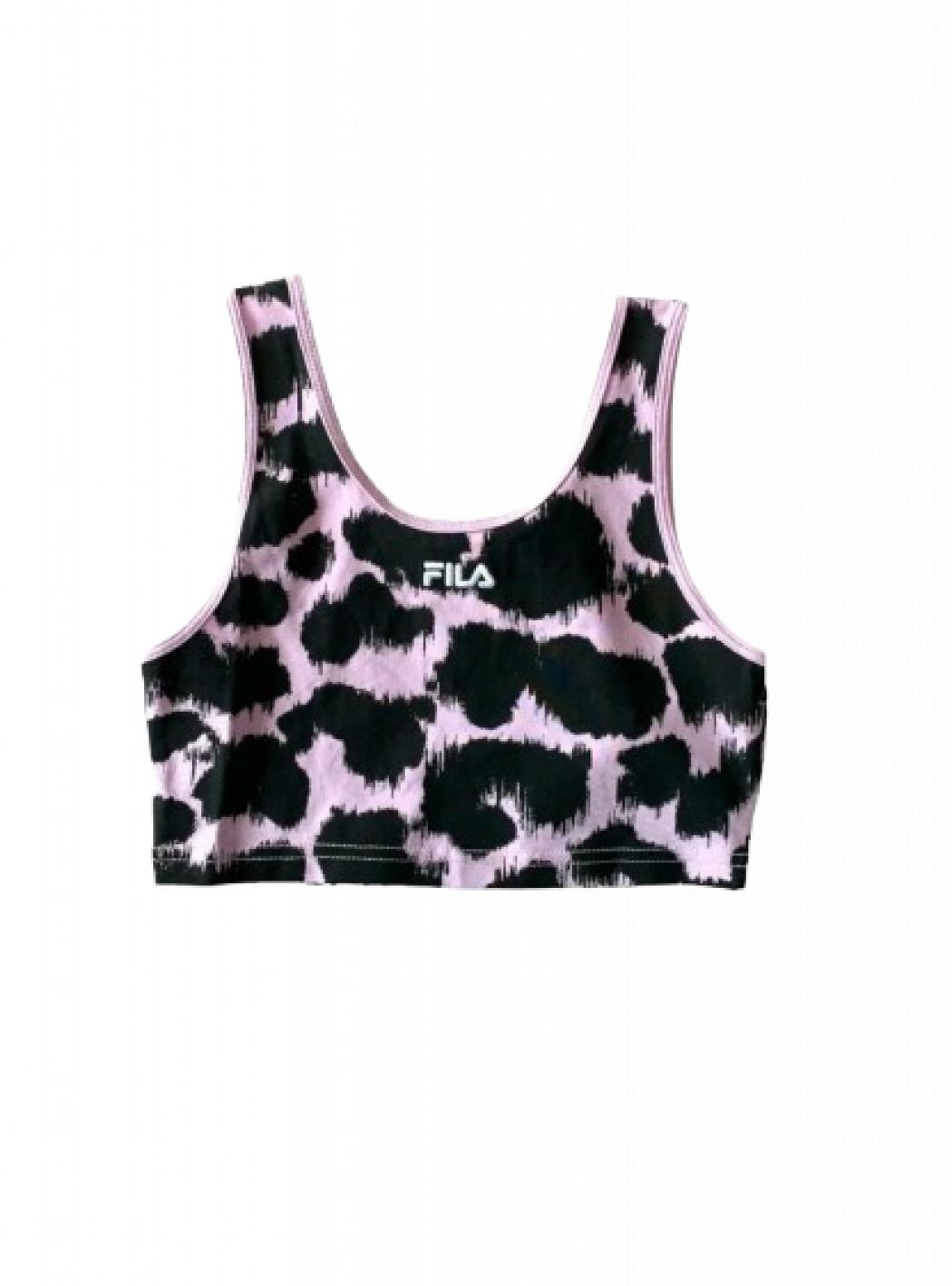 Bambina fila FAT0219_TANK_TOP_NERO