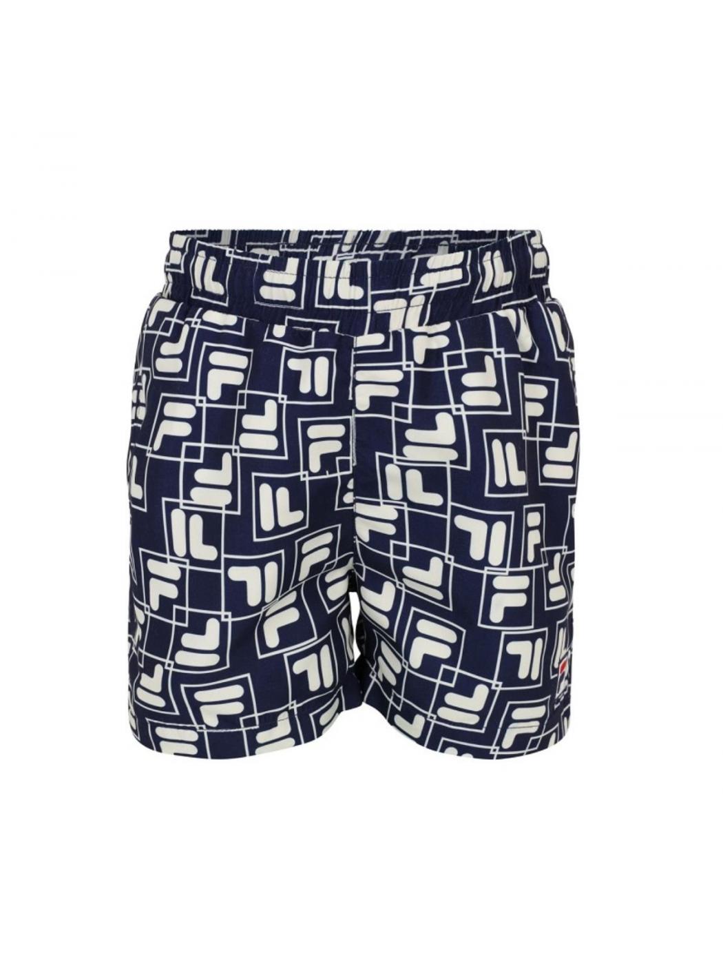 Bambino fila FAK0205_BEACH_SHORTS_KIDS_BLU