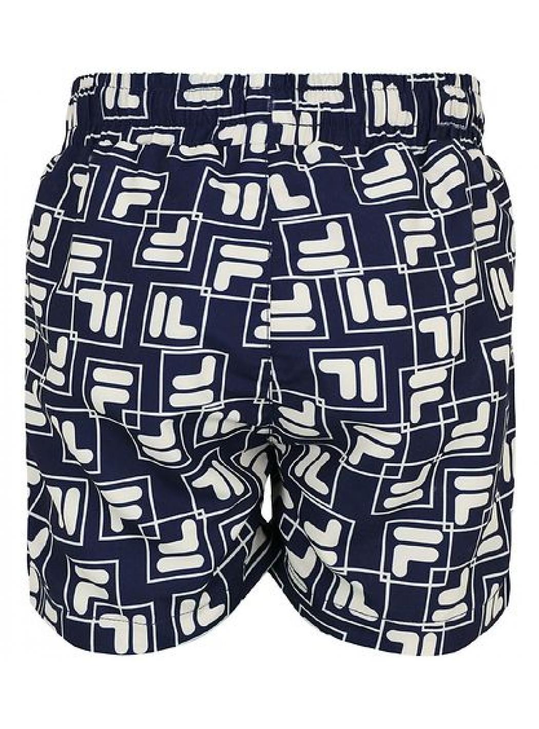 Bambino fila FAK0205_BEACH_SHORTS_KIDS_BLU
