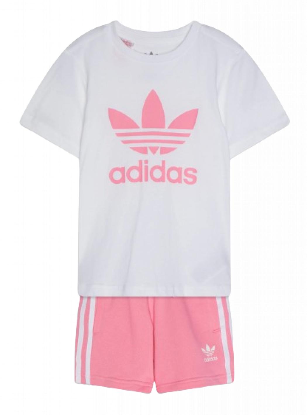 Bambina adidas originals HK2969_COMPLETO_ROSA