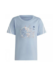 T-shirt Bambina adidas sportswear HR9497_LG_DY_MNA_CELESTE