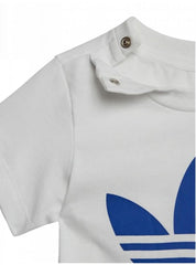 Completo Bambino adidas originals IB8637_SHORT_TEE_SET_BLU